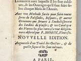 un vieux livre avec un titre en noir et blanc