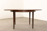 Table de salle à manger circulaire en palissandre de Rio à r… (photo 4)