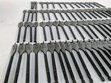 a lot of different types of scissors on the table