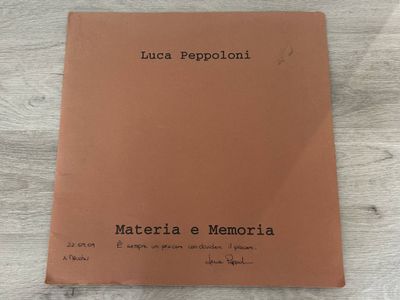 Luca PEPPOLONI (XX) Portfolio "Materia e Memoria" comprenant…