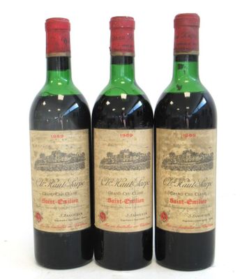 3 Blles CH. HAUT SARPE St Emilion GCC 1969 - Photo 1