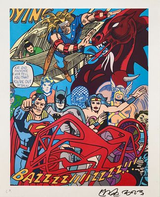 Erro - M'SHUU 2023 Sérigraphie couleur sur papier