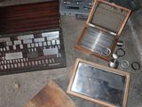 many different types of tools that are sitting on the floor