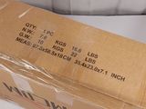 a cardboard box that is sitting on a table