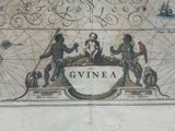 a drawing of a man and a woman on a map