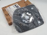 a plastic bag with a picture on it sitting on a table