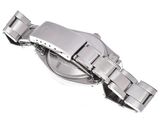 an image of a close up of a watch on a white surface