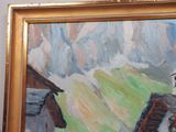 a picture of a painting hanging on a wall