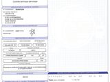 an image of a car bill with a barcode on it