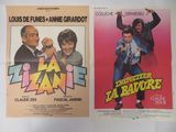 deux affiches du film « Zaaf, Zaaf, Zaaf, Zaaf et Zaaf »