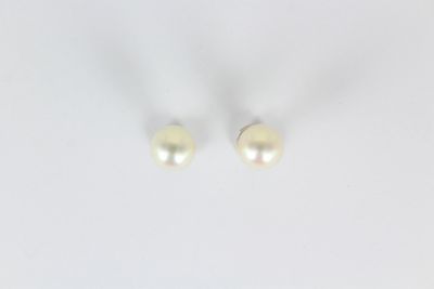 une paire de boucles d'oreilles en perles sur fond blanc