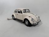 a small toy car with skis attached to it