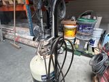 a machine that is sitting in a garage