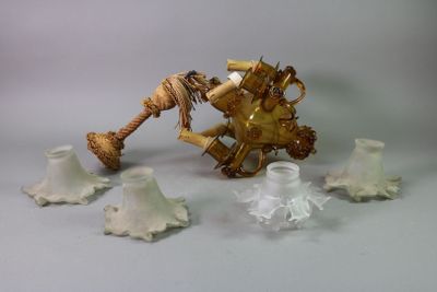 a small toy that is sitting on a table