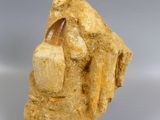 an image of a piece of rock with a piece of rock in the middle of it