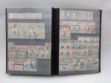 a book with a lot of stamps on it