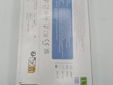 the back of a box with a sticker on the side of it