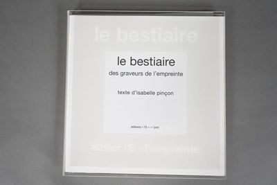 a picture of a sign on the wall that says le bestiaire