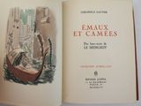 an open book with a picture of a gondola on it