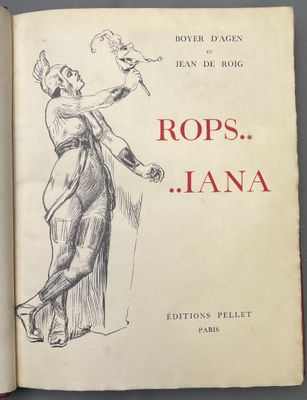 BOYER D'AGEN - ROIG (J. de). ROPS… IANA. - Photo 1