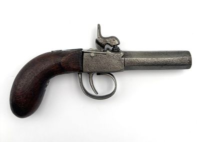Pistolet de poche à percussion et à coffre, canon lisse octo…