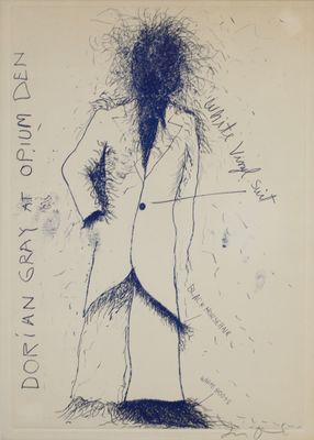 Jim DINE (né en 1935) White Vinyl Suit from 'The Picture of …