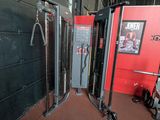 an image of a gym room with equipment in it