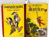 une paire de bandes dessinées vintage pour enfants datant du début du XXe siècle