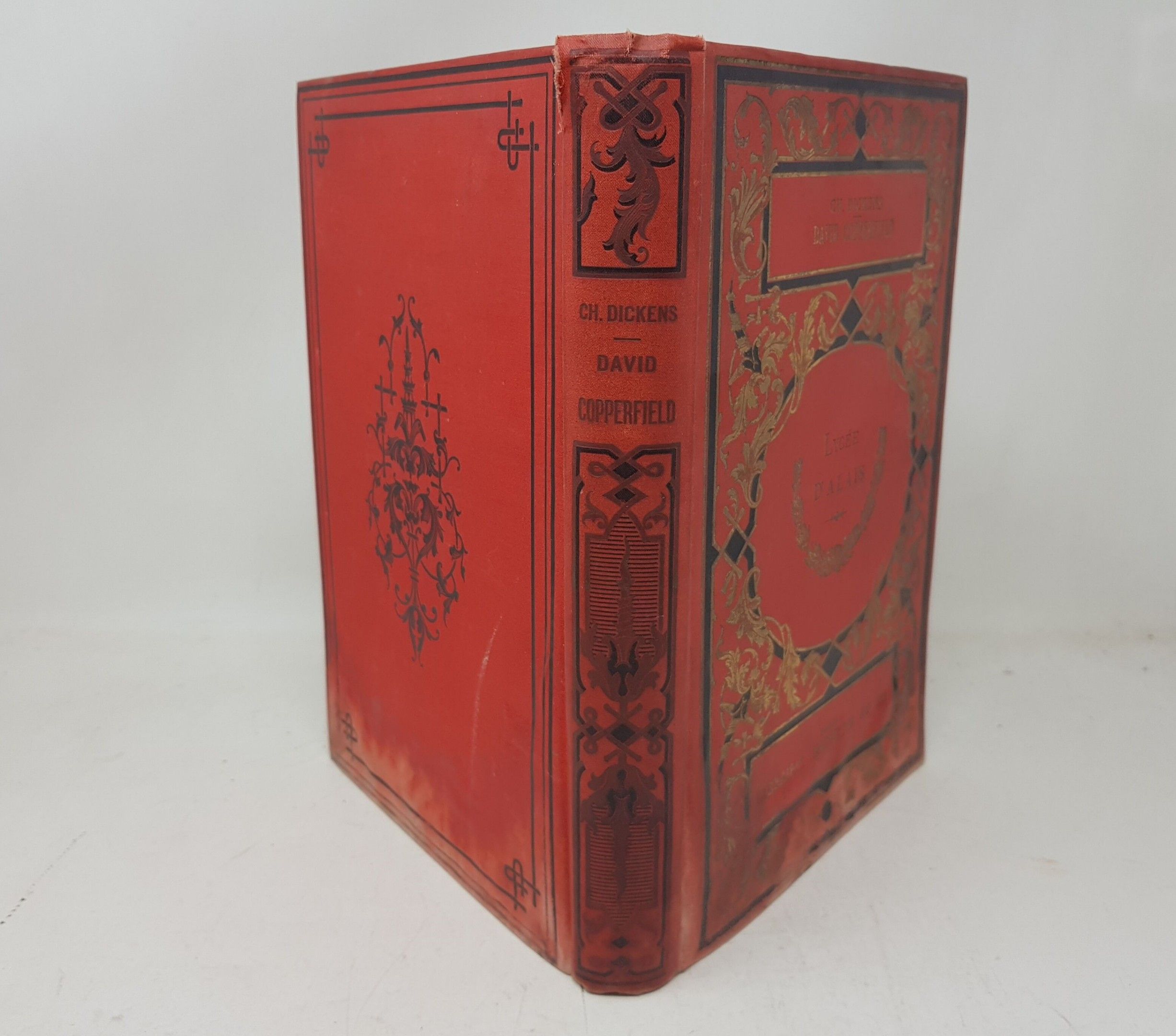 Charles DICKENS - David Copperfield - Paris, Librairie Hachette et Cie, 1893 - 4e édition - Livre de prix au nom du L...