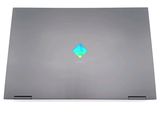 a laptop with a blue diamond on the screen