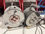 a couple of wires that are connected to a machine