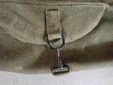a close up of a purse with a metal clasp
