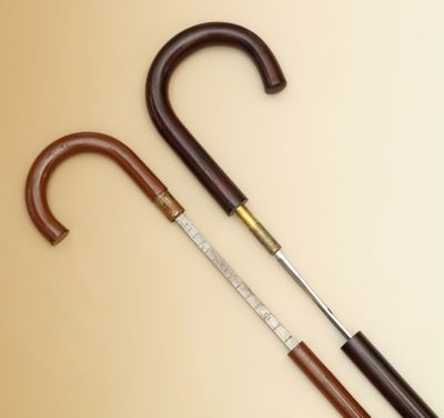 2 CANNES à système - L'une "Epée" - Photo 1