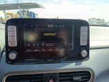 a car dashboard with a digital display on it