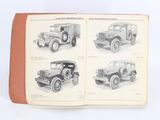 an old book with pictures of military vehicles on it