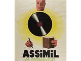 une image représentant une affiche sur laquelle figure un homme tenant un disque dans la main