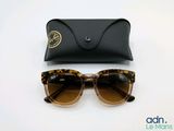 Lunettes de soleil Ray-Ban « Tortoise » avec étui noir