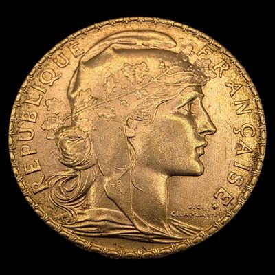 FRANCE - Piéce de 20 francs or (900 millièmes) Coq