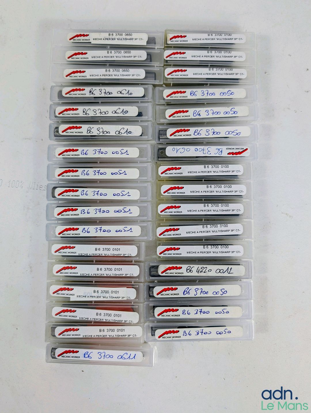 Lot de 32 mèches à percer MultiSharp.