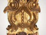 an image of a golden mask on a white background