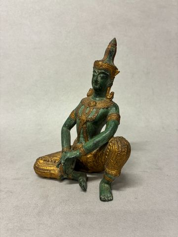 Statuette décorative représentant une divinité thaïlandaise, en b