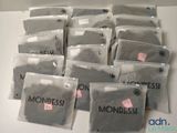 a lot of bags of money sitting on a table