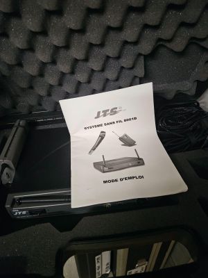 a piece of paper on top of a hard case