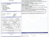 a paper with a picture of a car registration form on it