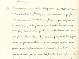 une photo en noir et blanc d'une lettre écrite à la main sur une feuille de papier
