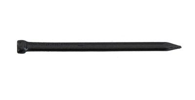 le manche noir d'une batte de baseball sur fond blanc