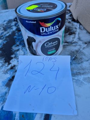 Lot de 10 pots de peinture Dulux Valentine – Crème de Couleu…