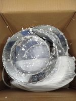 Lot de 2 Lustre Cristal 5 Cercles (photo 2)