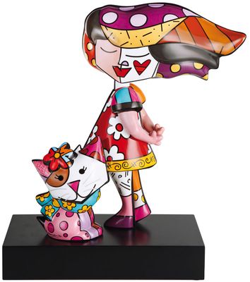The following decorated Romero Britto "My Lovely Friend"