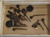 a box with many different tools in it on the floor